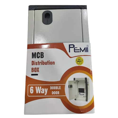 ग्लास Mcb डिस्ट्रीब्यूशन बॉक्स के बिना स्टेनलेस स्टील डबल डोर