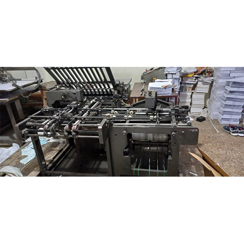 Gray Semi Autometic Paper Folding Machine