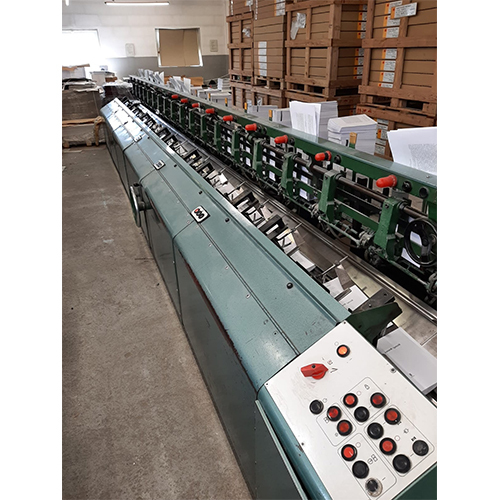 Green Polygraph Gathering Machine