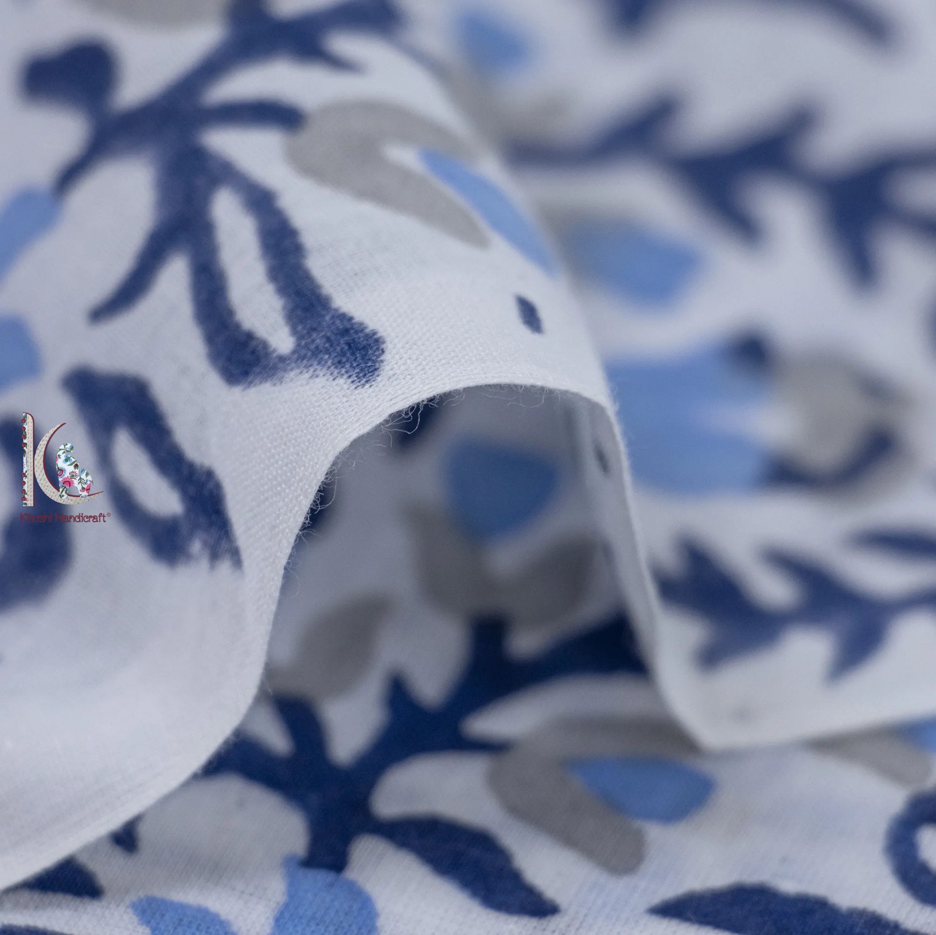 Sanganeri Hand Block Print Cotton Fabric