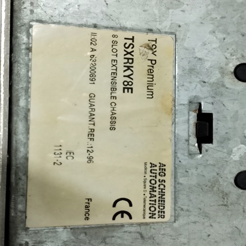 Schneider Electric Tsxrky8e Extendable Rack - Durable Steel, Adjustable Size , Ideal For Modular Equipment Storage And Streamlined Organization