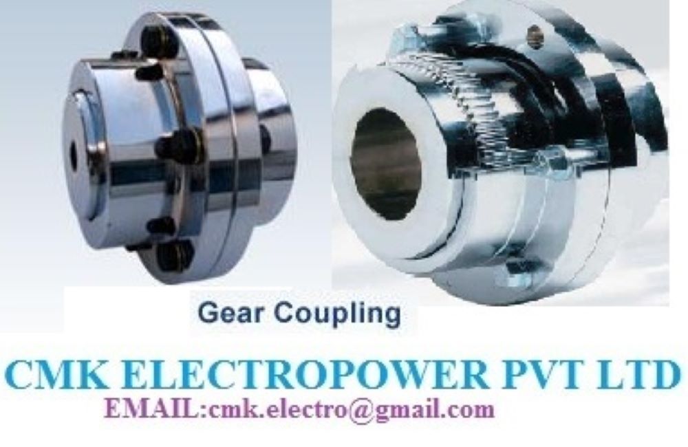 Flexible Gear Coupling - Color: Silver & Golden