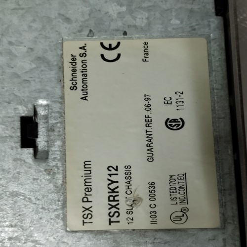 Schneider Electric Tsxrky12 Plc Rack - Steel Frame Structure , Modular Design For Enhanced Scalability And Easy Installation