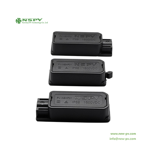 Black Split Solar Pv Junction Box For Solar Panel Wiring Protection
