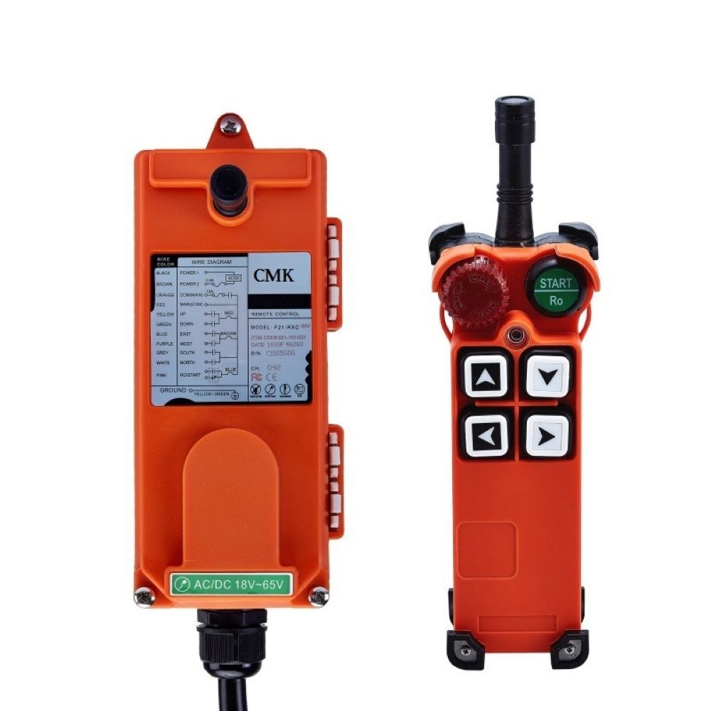 Telecrane Radio Control - Control Distance: 0-100 Meter (M)