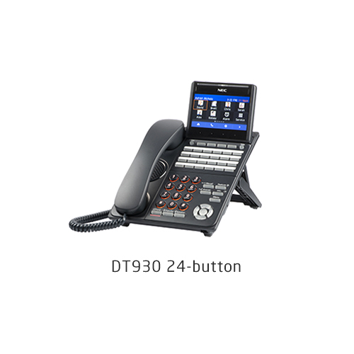 Black / White Dt930 24 Button Ip Desktop Phone