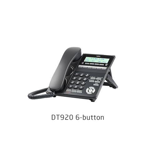 Plastic Dt920 6 Button Ip Desktop Phone