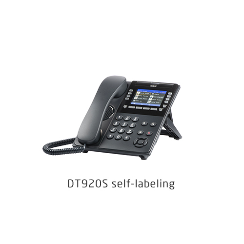 Plastic Dt920S Self Labeling Ip Desktop Phone