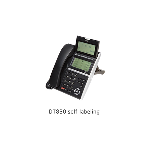 Plastic Dt830 Lineup Self Labeling Ip Desktop Phone