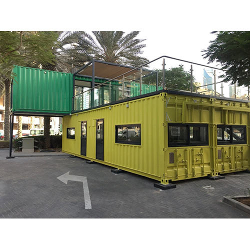 Portable Restaurant Cabin - Floor Material: Wood