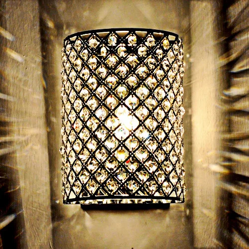 गोल्डन डेकोरेटिव वॉल लाइट