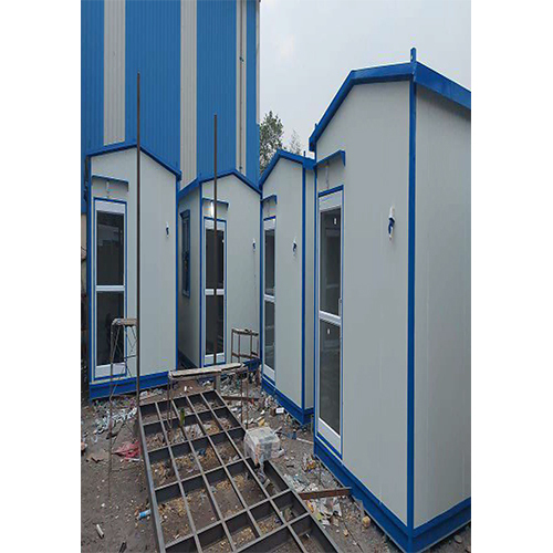 White Prefabricated Modular Portable Cabin