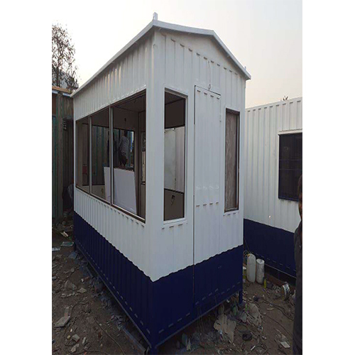 White Prefabricated Modular Portable Cabin