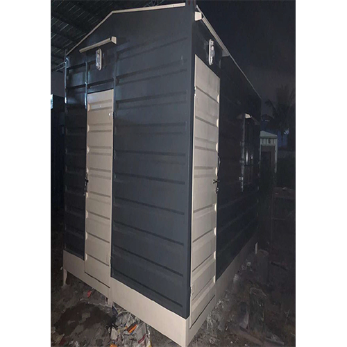 Gray Modular Prefabricated Portable Cabin