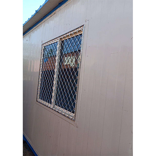 White Prefabricated Portable Office Cabin