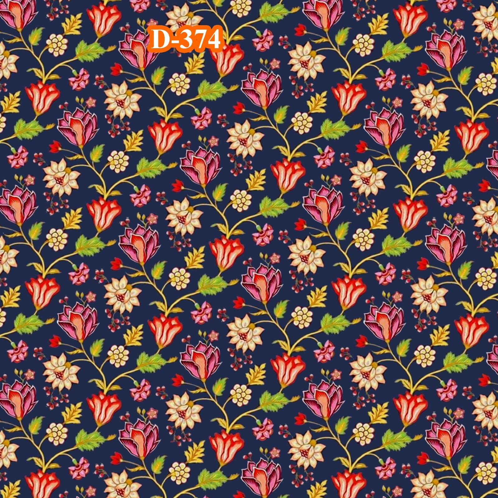 Digital Print Fabrics - 100% Polyester, 58 Inch Width, Soft Dull Texture | Machine Washable, Plain Style