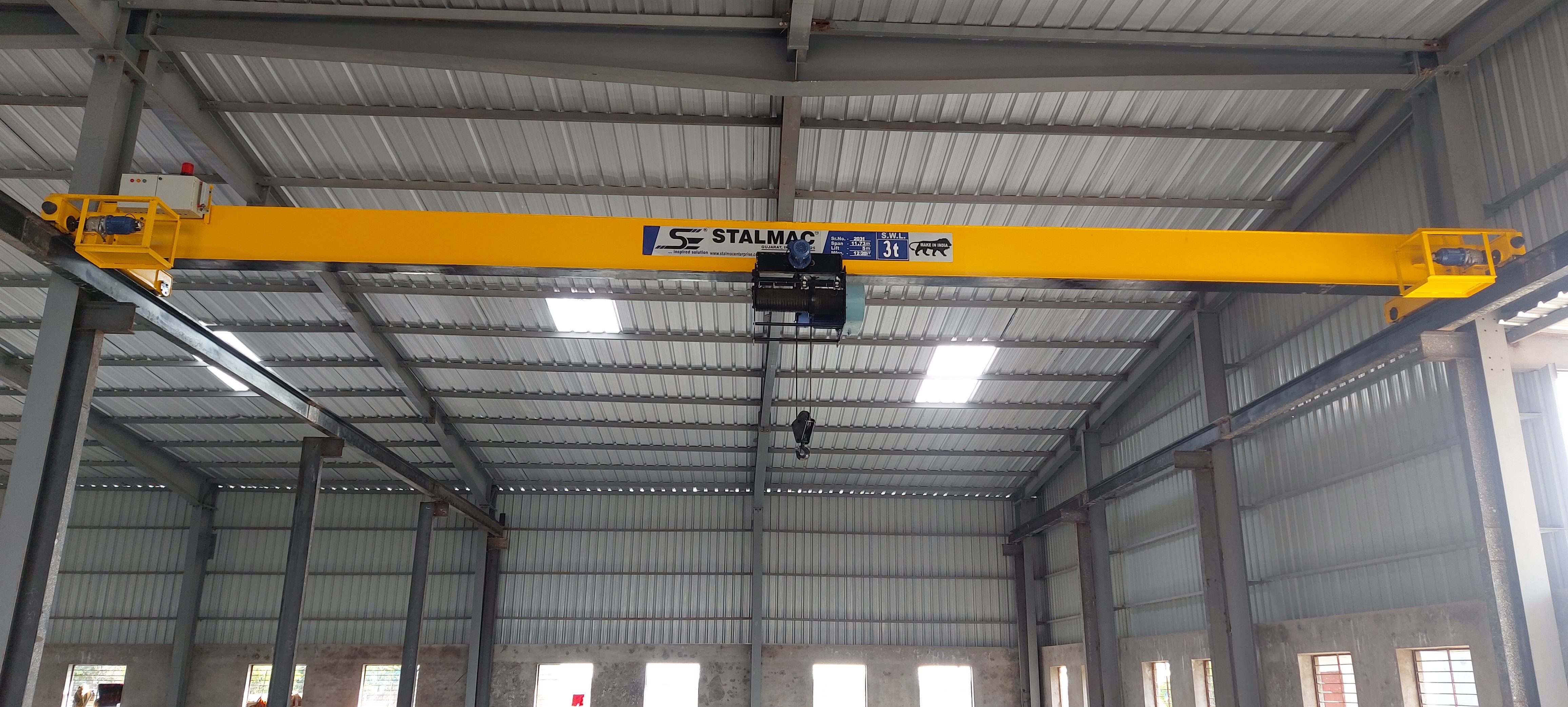 Single Girder Overhead Crane Application: Industrial