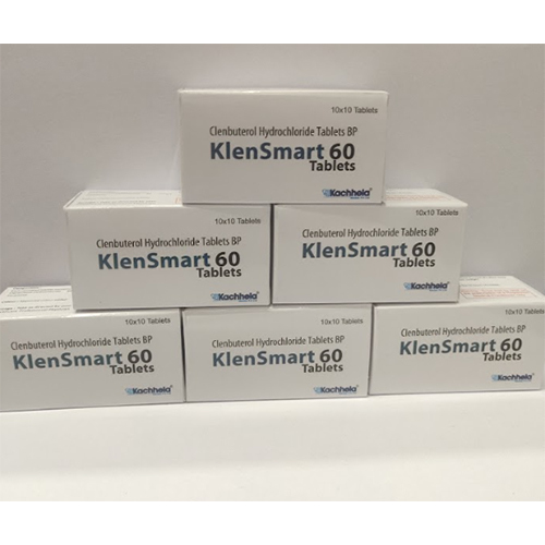 Klensmart 60 Mg Tablet Ingredients: Clenbuterol Hydrrochloride Tab (Bp)