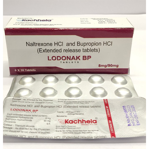 Lodonak Bp Tablet Ingredients: Naltrexone Hci And Bupropion Hcl (Er) Tab