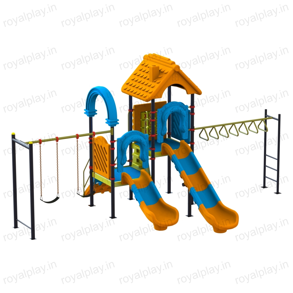Outdoor Multi Play Equipment - Material: Roto