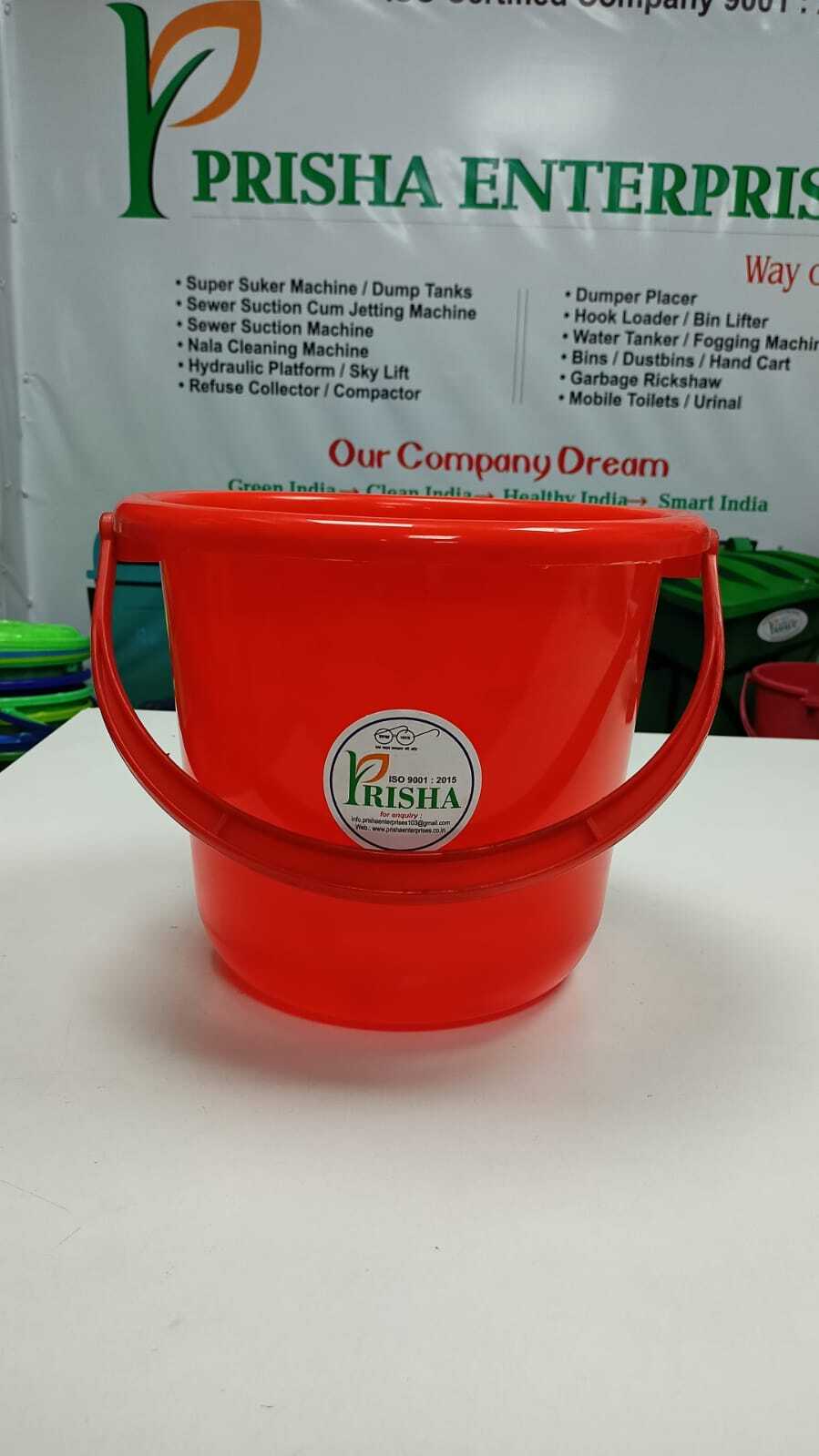 Prisha Bucket 10ltr - Application: Water Storage