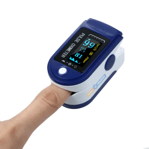 Plastic Digital Finger Pulse Oximeter