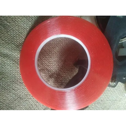 लाल पॉलिएस्टर टेप