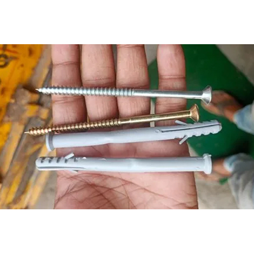 व्हाइट नायलॉन फ्रेम फिक्सिंग एंकर फास्टनर