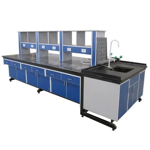 Modular Lab Stand Blue And White Modular Laboratory Furniture at Best Price in Gurugram ...