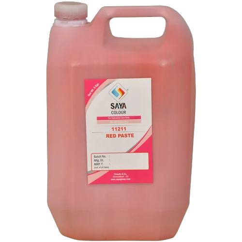 लाल 112 पिगमेंट पेस्ट आवेदन: औद्योगिक