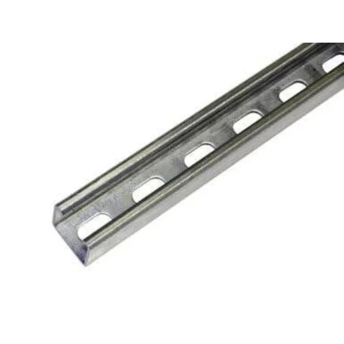 Slotted C Channel - Color: Silver