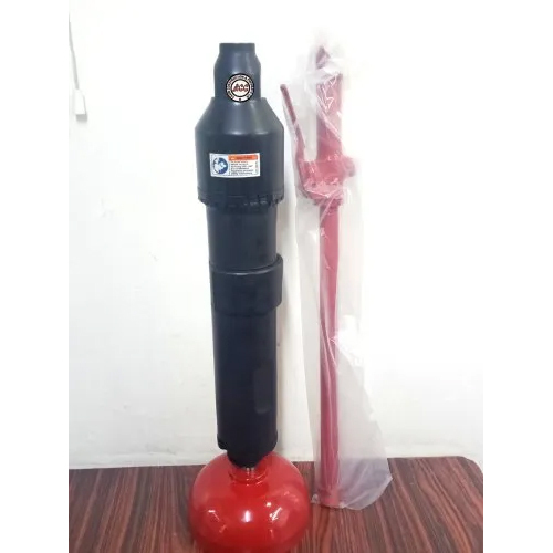 Pneumatic Tamper - Metal, 1320mm Length, Black | Industrial Use, Lightweight, Air Consumption 18 cfm, 800 BPM No Load Speed
