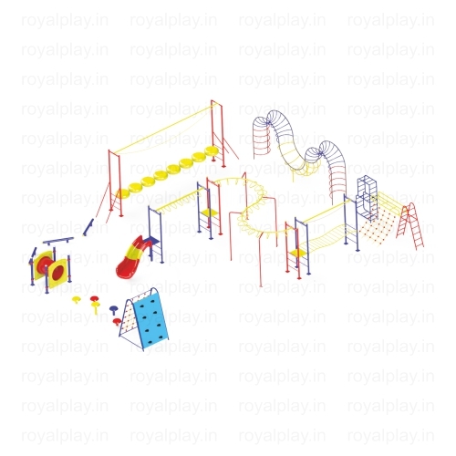 Adventure Breeze Play Station Aps02 - Material: Iron