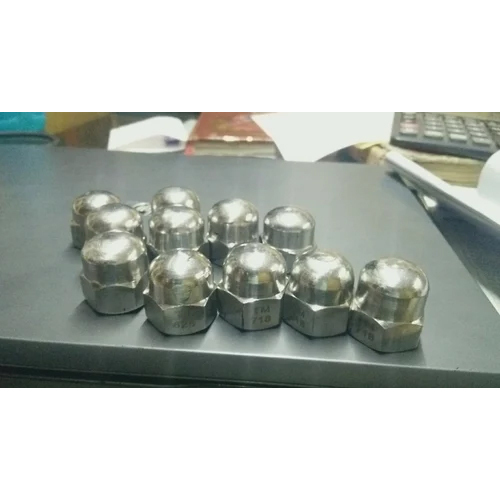 ग्रे एसएस 316ti डोम नट