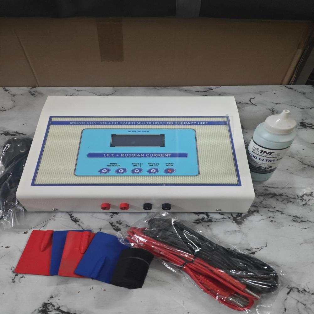 टीएनटी हैंडहेल्ड 70 प्रोग्राम कम्प्यूटरीकृत कॉम्पैक्ट आईएफटी फिजियोथेरेपी मशीन आयु समूह: वयस्क