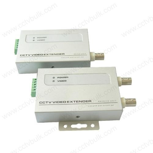 Cctv Active Video Balun Transmitter / Receiver Rg-6