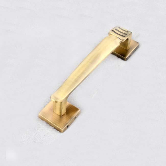 Hot Selling Chitra Furniture Fitting Hardware 200mm Simple New Style Square Zinc Pull Furniture Handle - Coating Type: Easy To Install