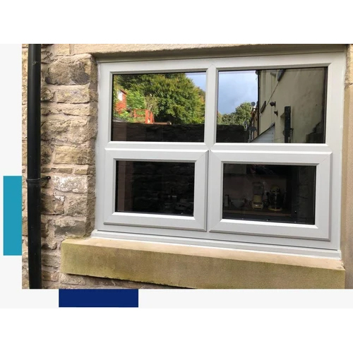  20Mm Upvc फिक्स्ड विंडो आवेदन: कार्यालय