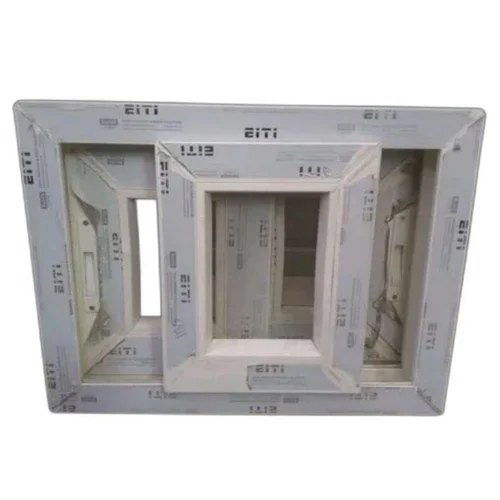 Upvc 3 ट्रैक स्लाइडिंग विंडो आवेदन: कार्यालय