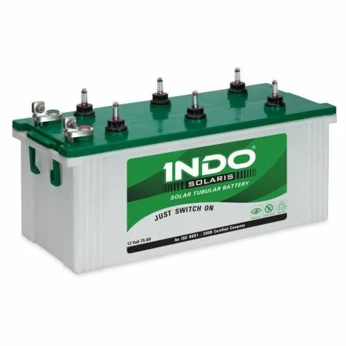 मेटल/प्लास्टिक सोलर इन्वर्टर ट्यूबलर बैटरी
