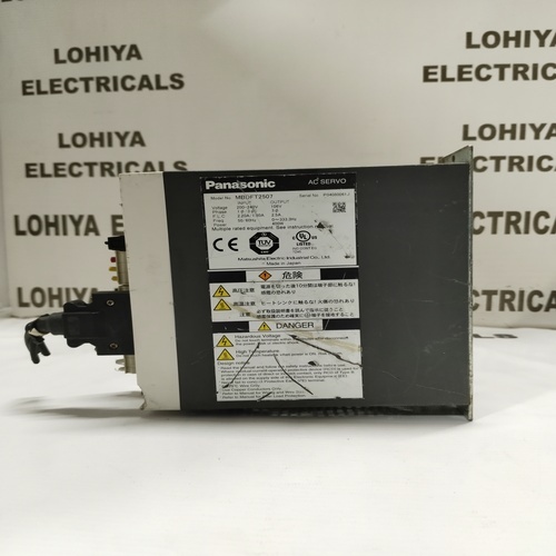 Panasonic Mbdft2507 Ac Servo Drive - High Performance, Precision Control Technology , Optimized For Industrial Automation And Machinery Applications