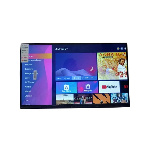 ब्लैक 32 इंच गूगल स्मार्ट एलईडी टीवी