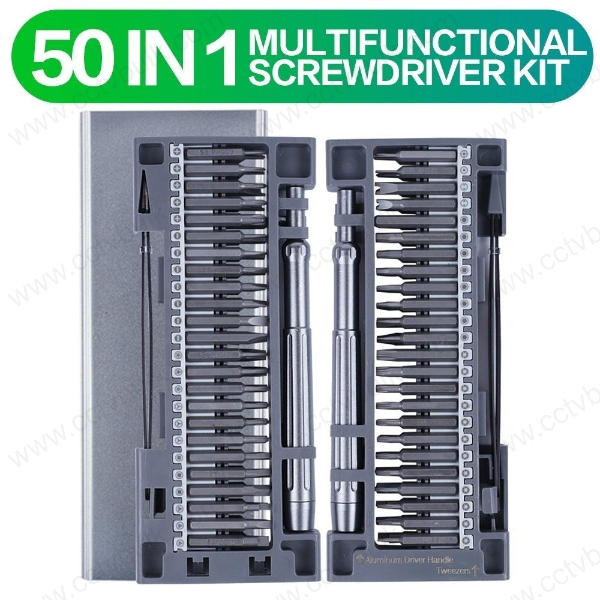 Screwdriver Tool Metal Magnetic Kit 50 In 1 Premium