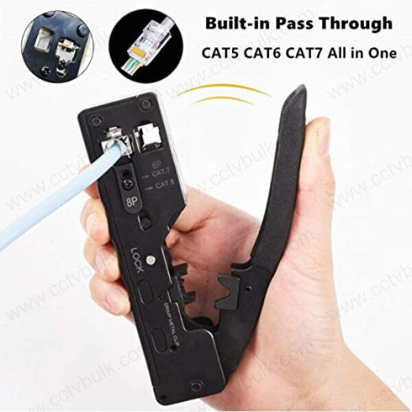 Cat7 Pass Through Crimping Tool