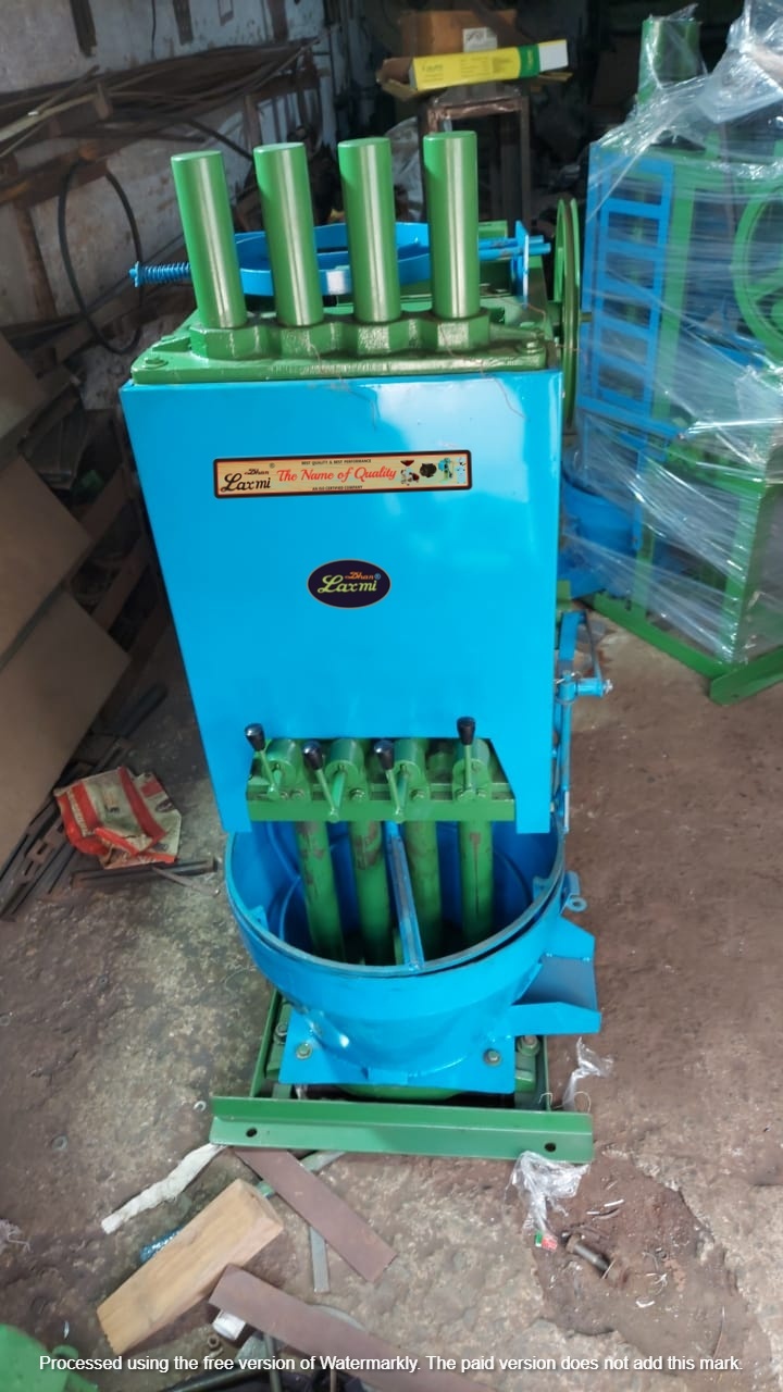Semi-automatic 4 Rold Semi Automatic Dank- Kandap Machine