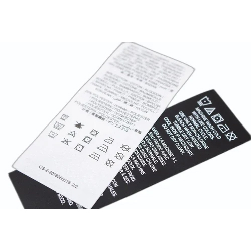 Rectangle Satin Woven Cloth Label