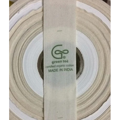 Cotton Printed Labels - Shape: Rectangle