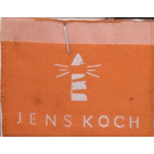 Woven Clothing Label - Woven Fabric, 4x8 Inch Size, Black Color | Rectangular Shape, Printed Pattern