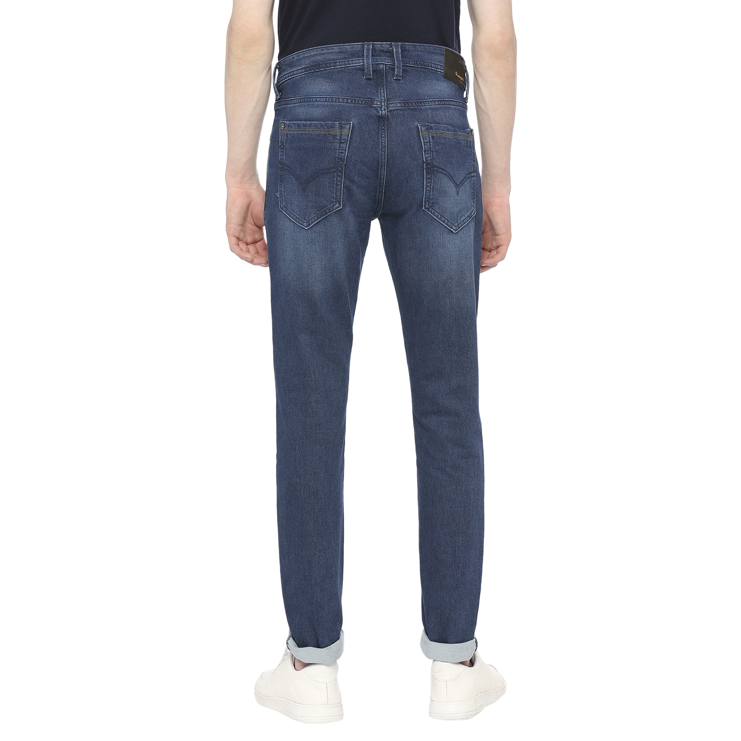 Integriti Attitude-1082 Sknft Dex - Denim Skinny Fit Jeans | Washable, Plain Dyed, All Sizes, Suitable For All Seasons