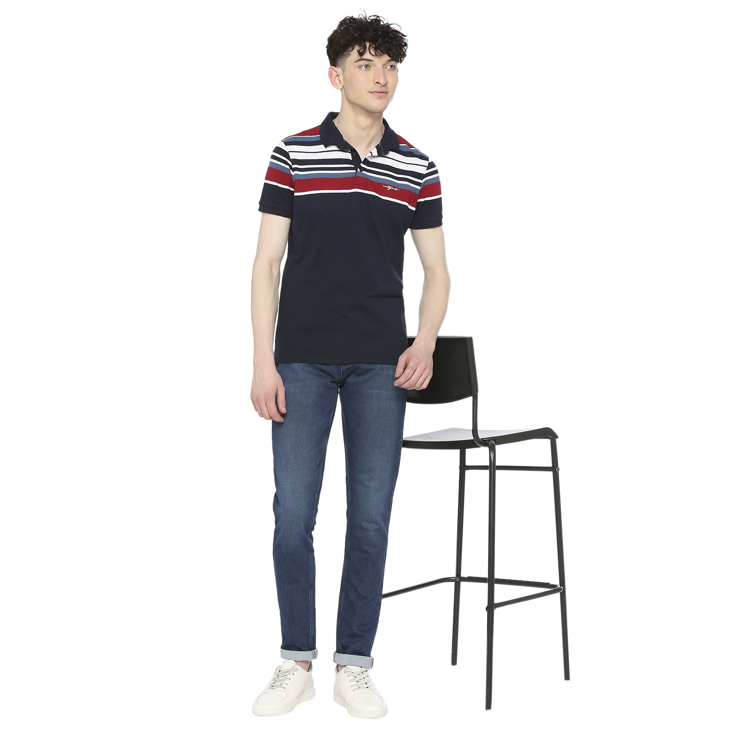 Integriti Attitude-1082 Sknft Dex - Denim Skinny Fit Jeans | Washable, Plain Dyed, All Sizes, Suitable For All Seasons